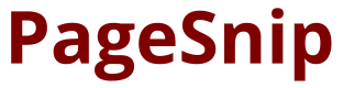PageSnip